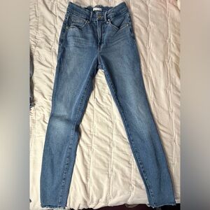 Good American Good Legs Sculpt Skinny | Blue Medium Wash